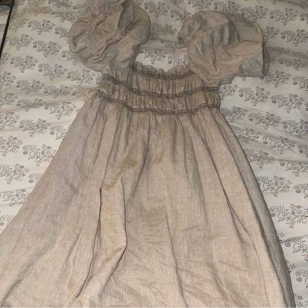 DISSH linen maxi dress size 10 US - Picture 2 of 3